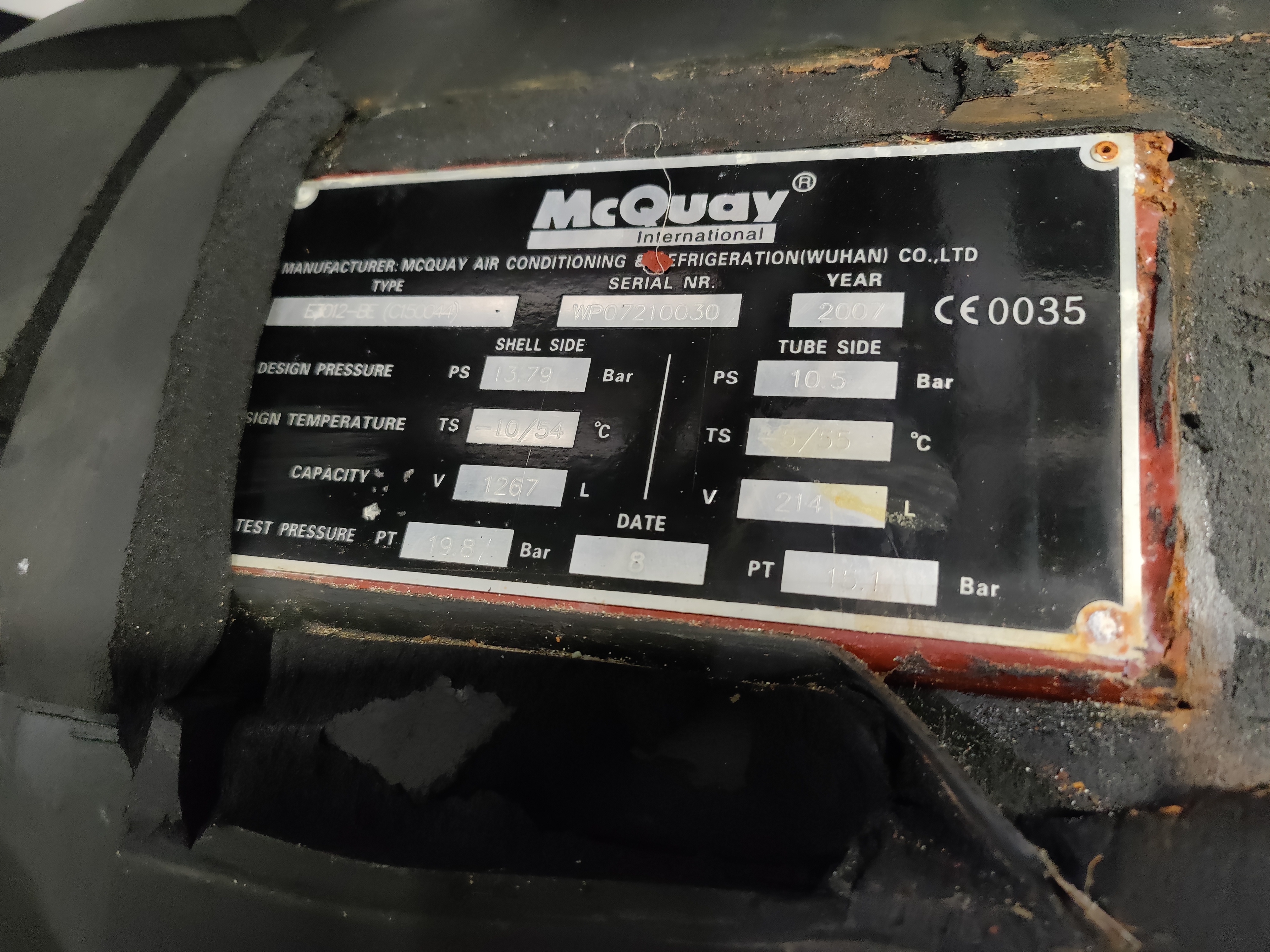Used Cold Group - McQuay - FR.004.GS
