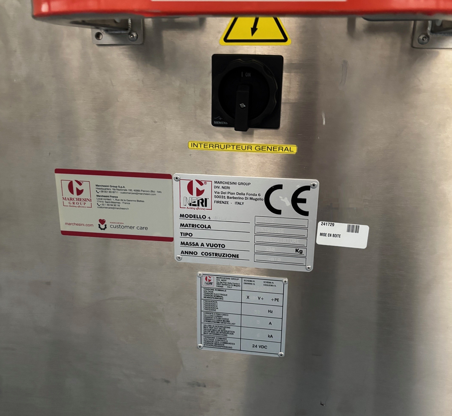 Used Reboxing Table - Marchesini Group - TM2 - 001.FR