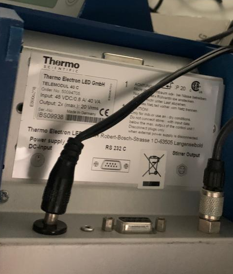 Used Magnetic Stirrer - Thermo Scientific - Telemodul 40 C - 59.06.164.GR