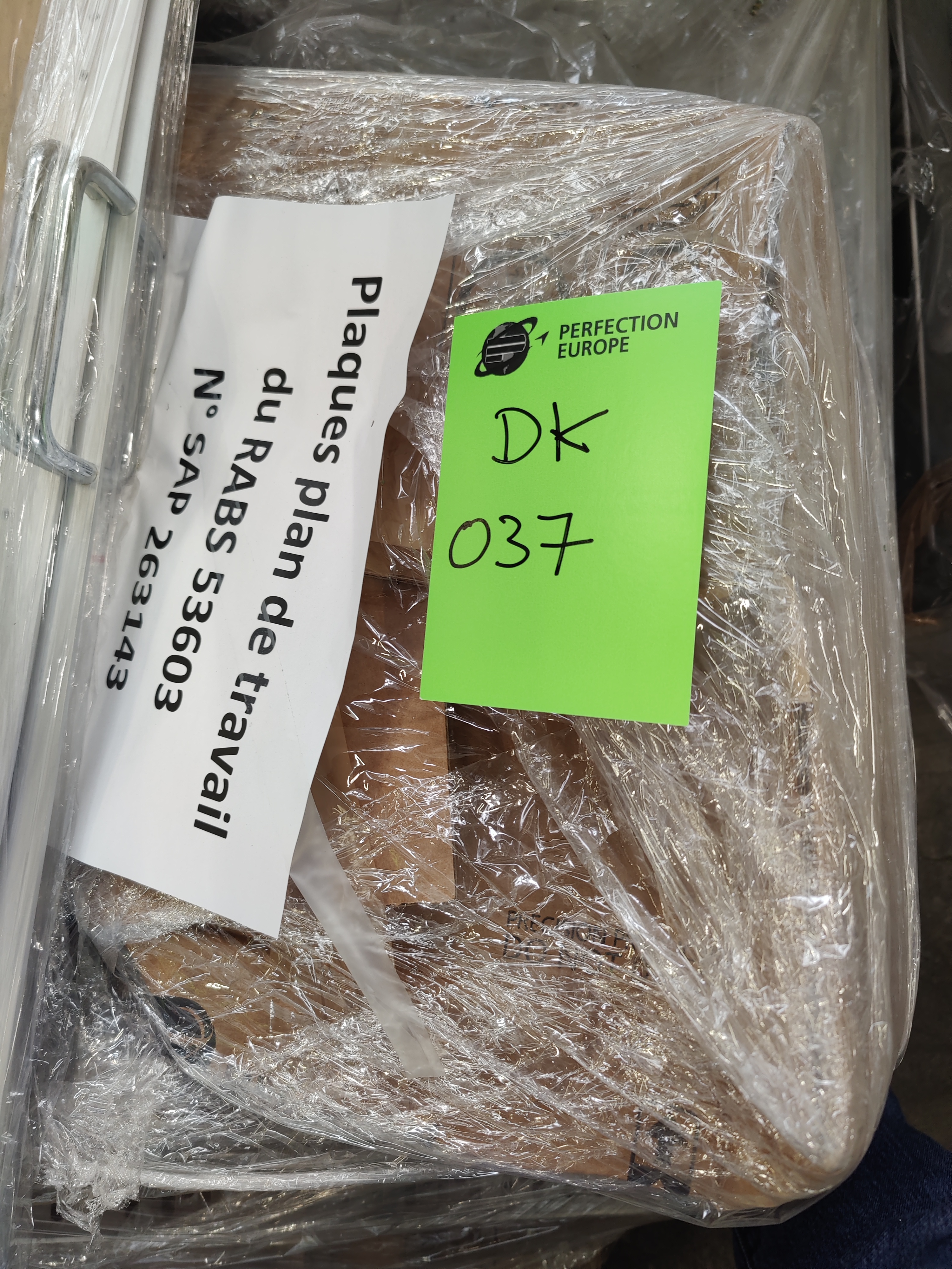 Used Pallet Stainless Steel Tray - DK2368