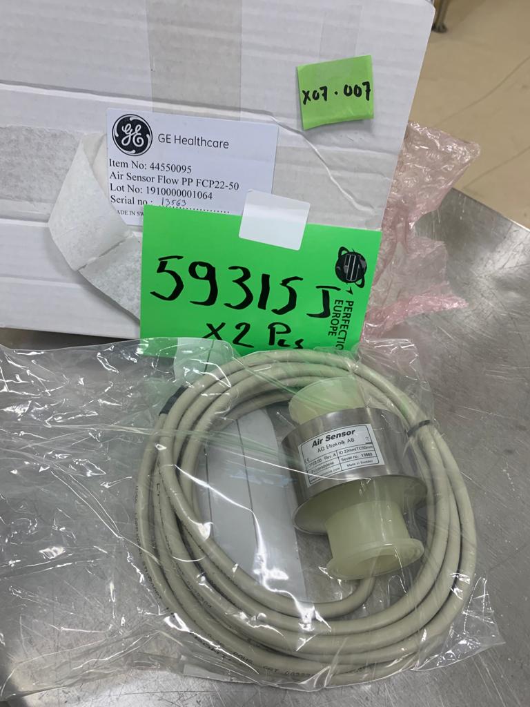 Used Air Sensor Flow PP FCP22-50 - GE Healthcare - X07.007