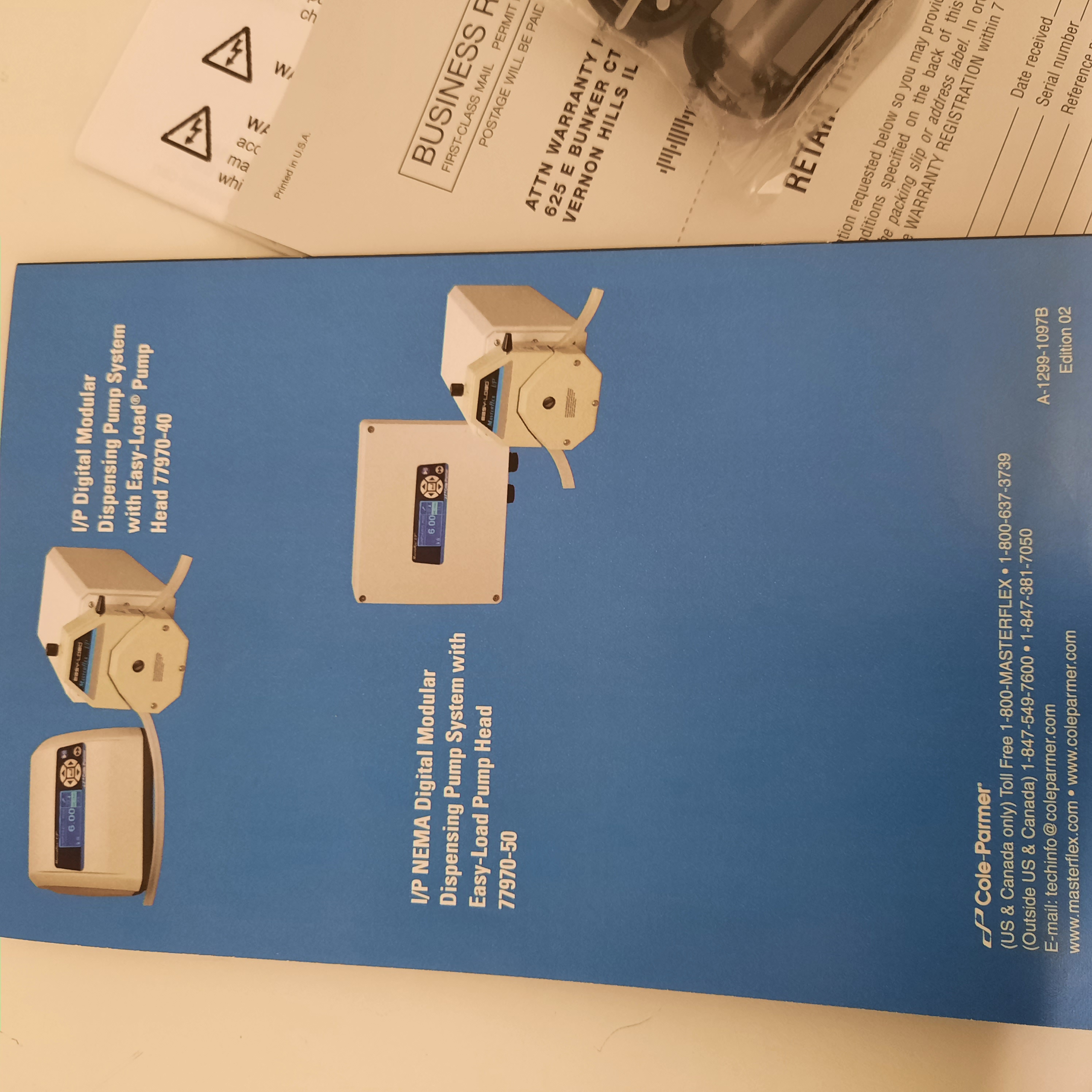 Used Digital Modular Dispensing Drives - Masterflex I/P - X.06.250