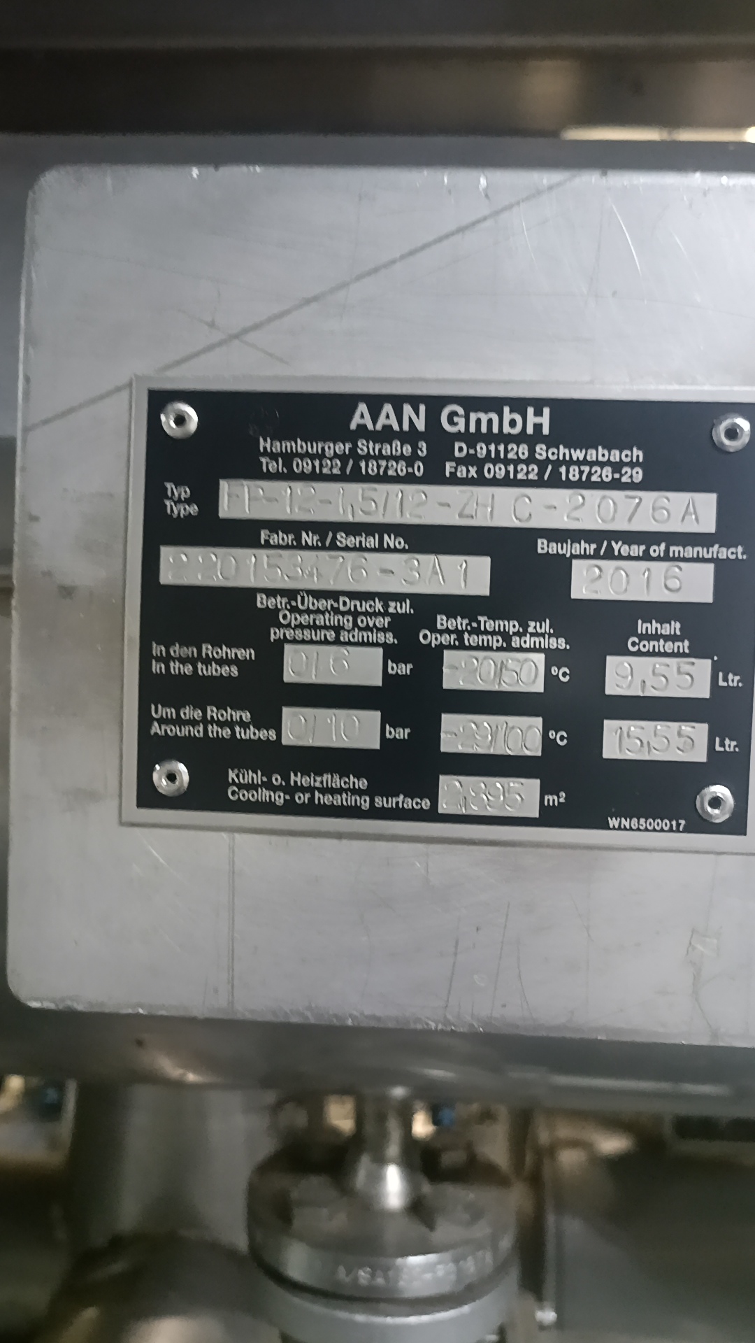 Used Scraper Liquid Cooler - AAN - SG147