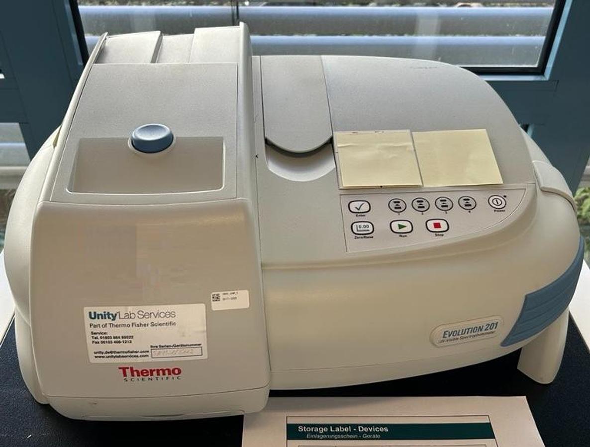 Used Spectrometer - Thermo Fisher Scientific - Evolution 201 Pharmaceut - BTH077