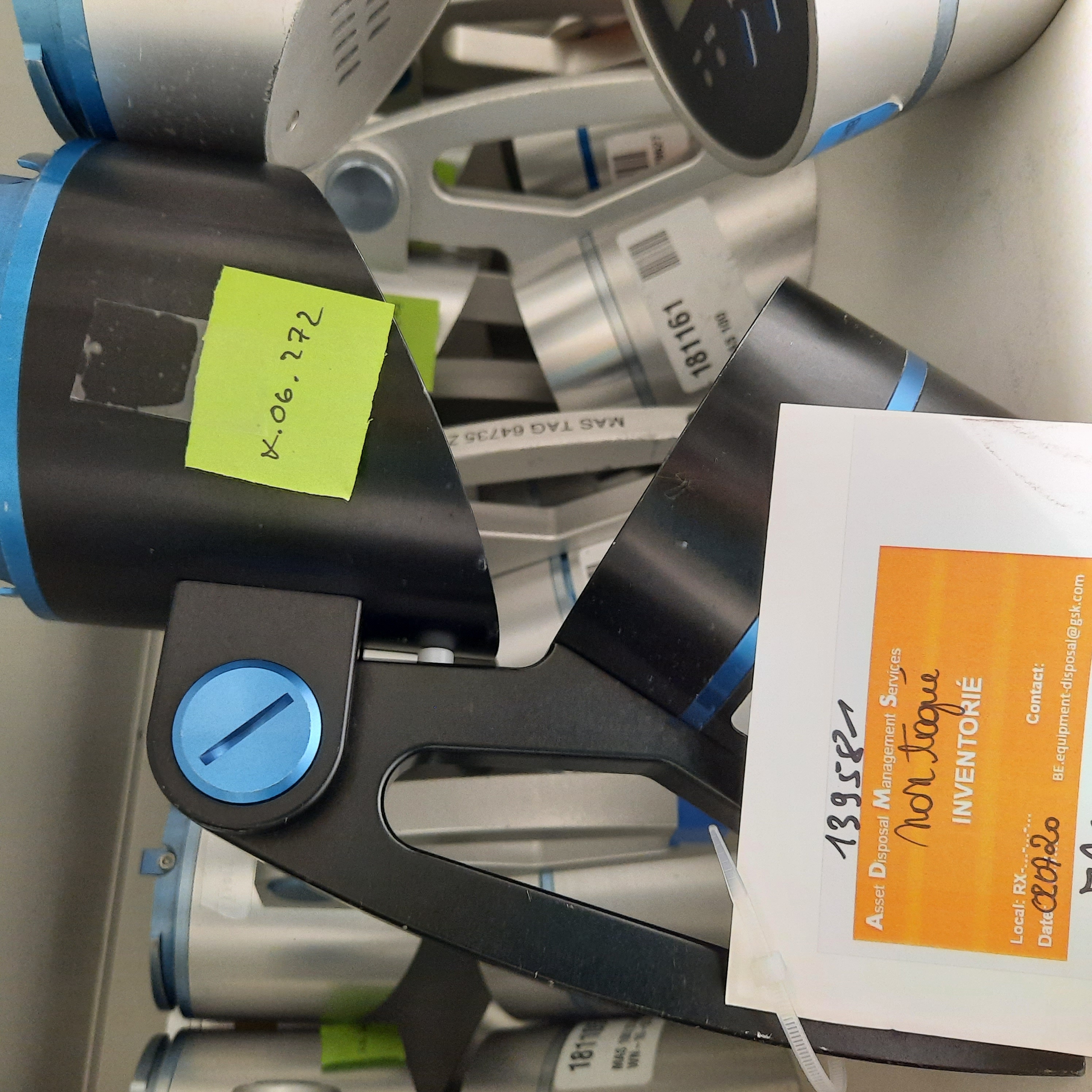 Used Microbiological Air Sampler - Merck Mass 100 EX - X.06.271-X.06.272