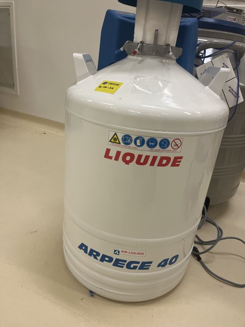 Used Liquid Nitrogen Tank - 36.02.24
