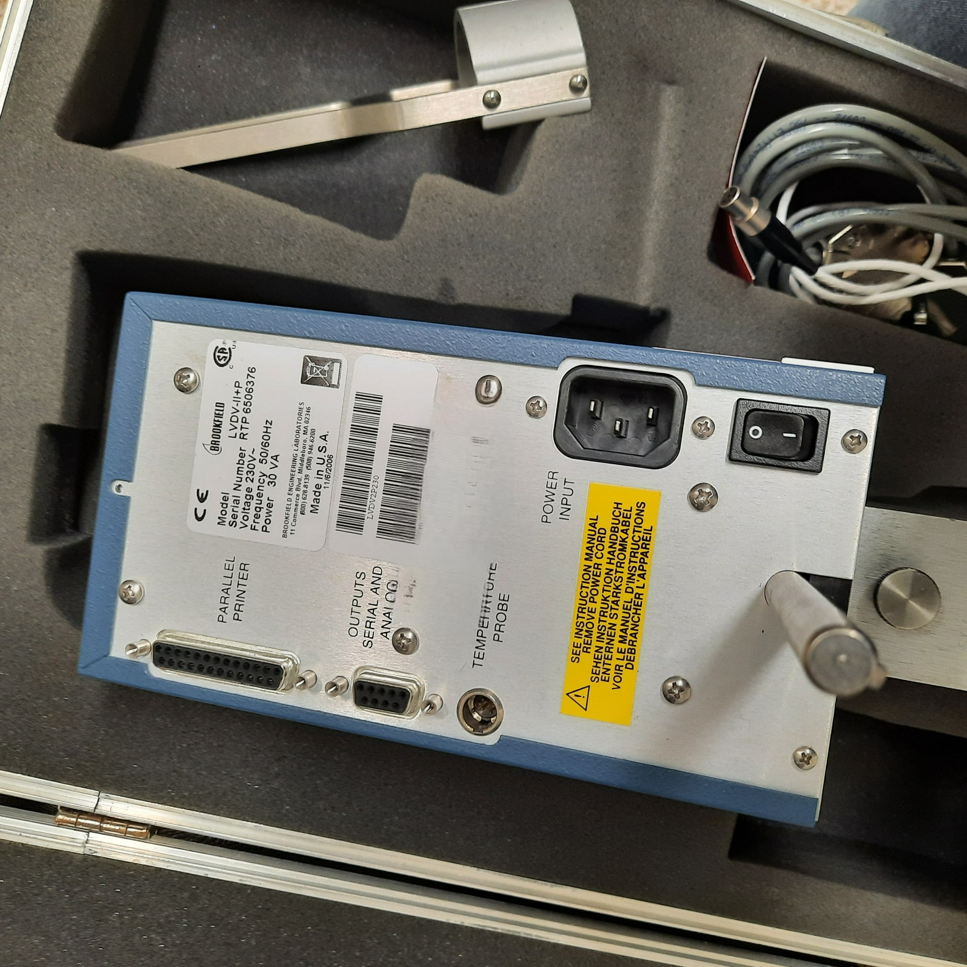 Used Viscosimetre - Brookfreid - X.06.244