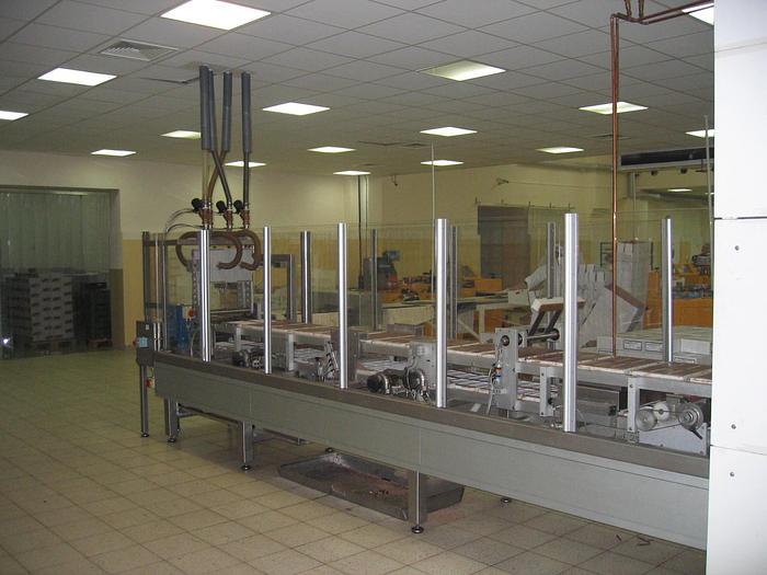 Used Aasted Frozen Cone Chocolate Moulding Line