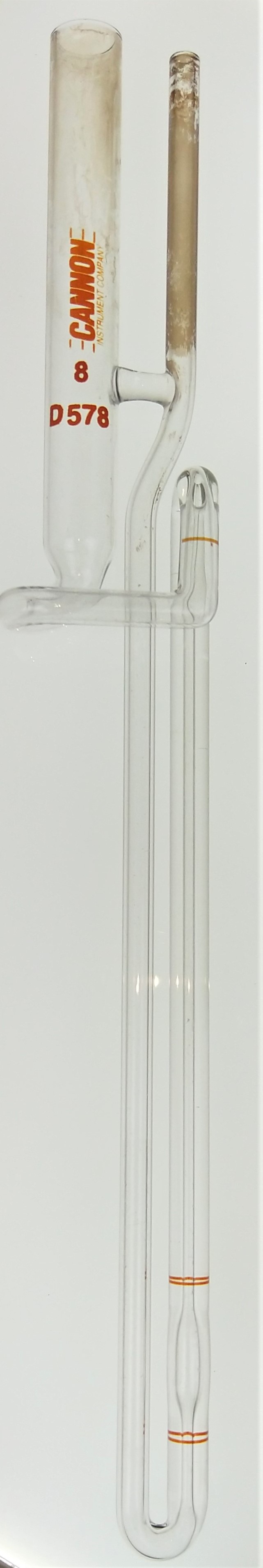 New Open Box Cannon ZCAC-8 (9723-S71) Certified Zeitfuchs Cross-Arm Viscometer Tube - Size 8