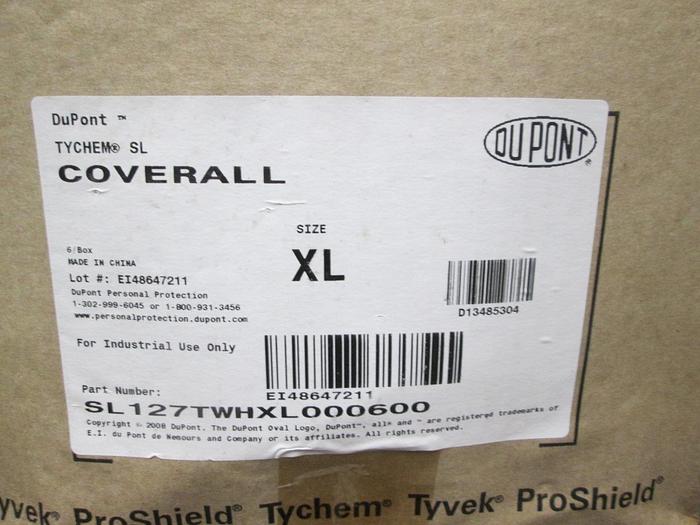 Dupont Tychem Personal Protection Coveralls (PPE)