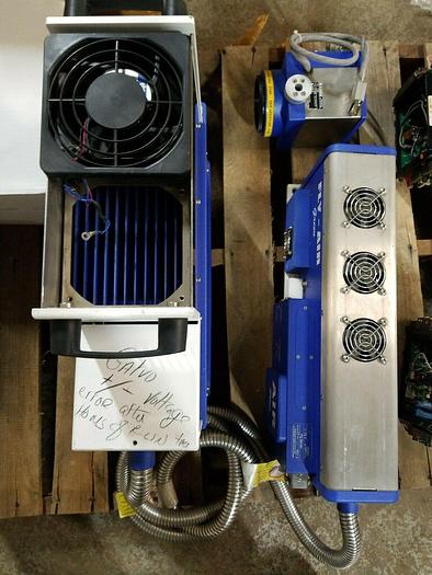 Used 10977 LASIT light marking LASER MARKER fly green 35w 12365 110V