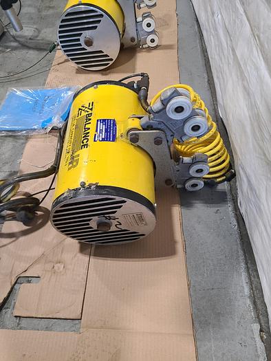 Used 350 Lb Air Balance Back Saver Heavy Lifting Hoist for Coil Stock