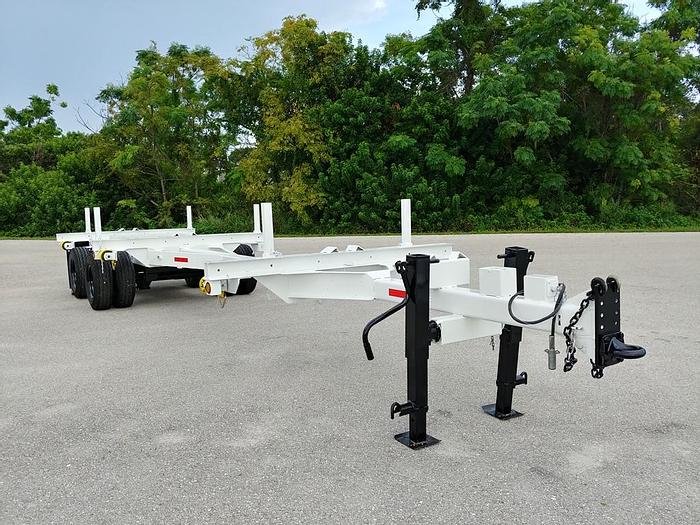 Used 2004 Butler BP-2080 TA EB Extendable Pole Trailer - H01211