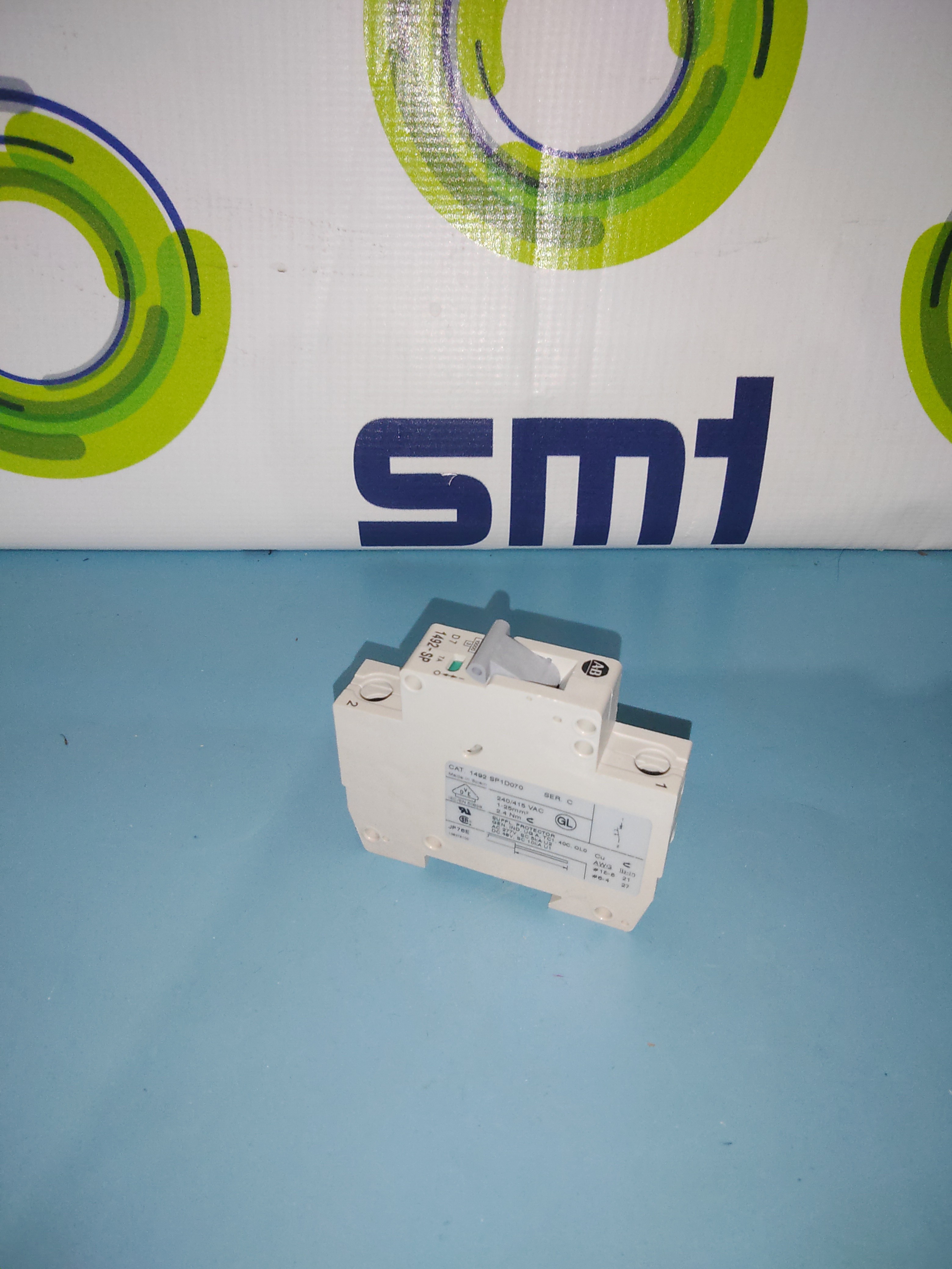 Allen Bradley Thermal Magnetic Supplementary Protector for CMS Laser Maker Workcell