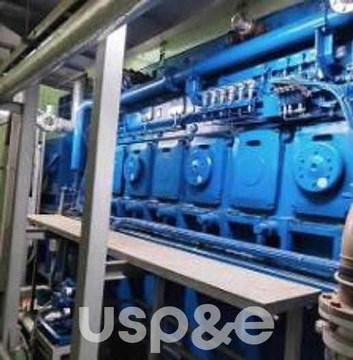 Used 5.4 MW 2005 Used Daihatsu 6DK36 Diesel Generator Sets