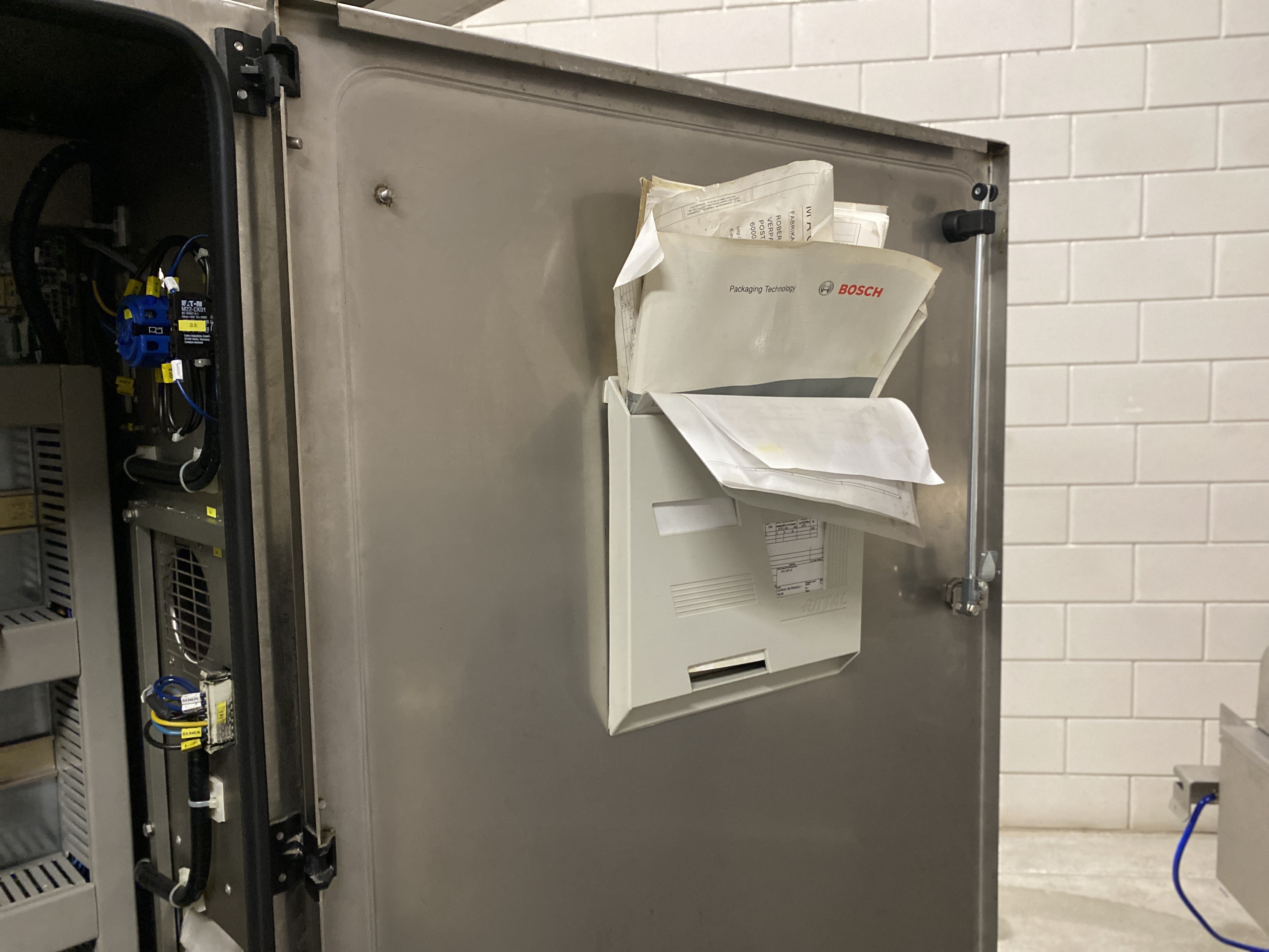 Used Bosch vertical bagger RVE 3615 LS