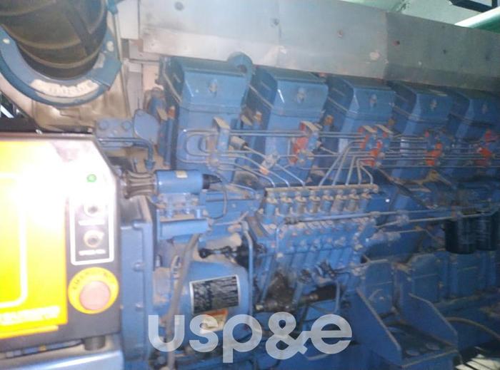 Used 1.5 MW 2008 Used Mitsubishi MGS2000C Diesel Generator Sets