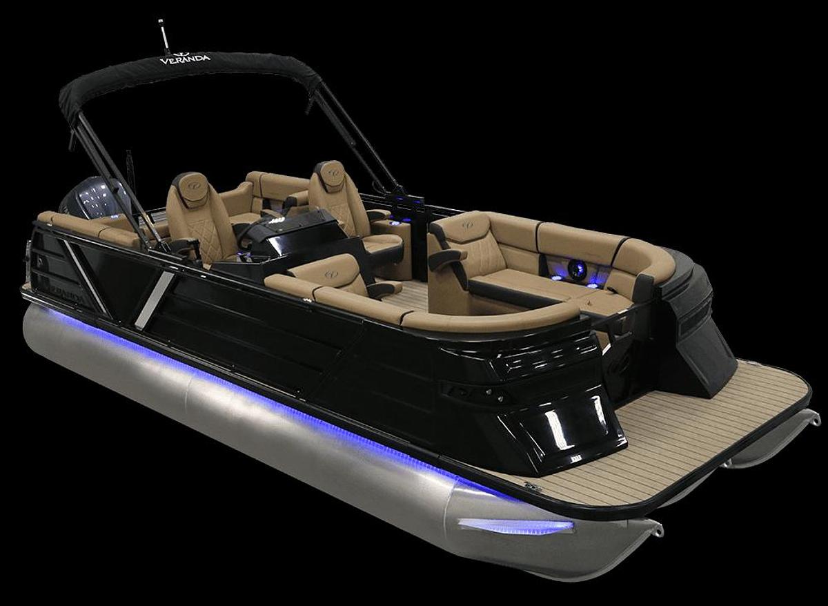 2025 Veranda VX22RC Premium Luxury Tri-Toon