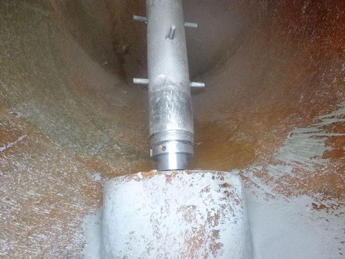 Used Mixer, V-Type, 50 CF, S/st, 7.5 Hp, Bar #S744257