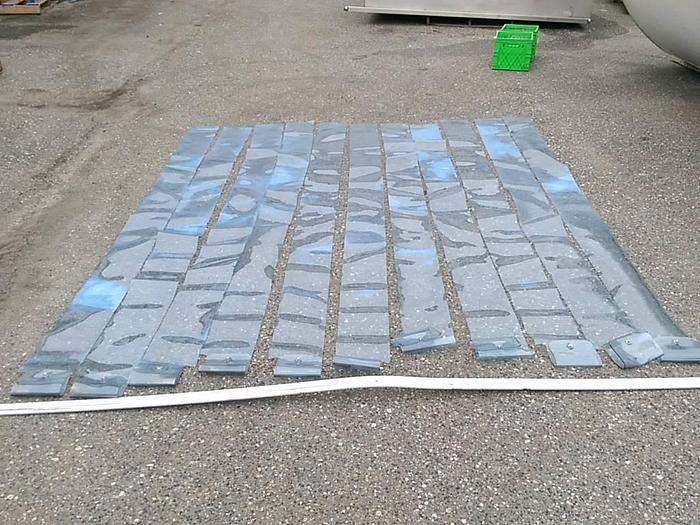 Used 100″ wide by 9′ high Vinyl Strip Door