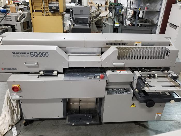 Used Horizon BQ 260 Perfect Binder