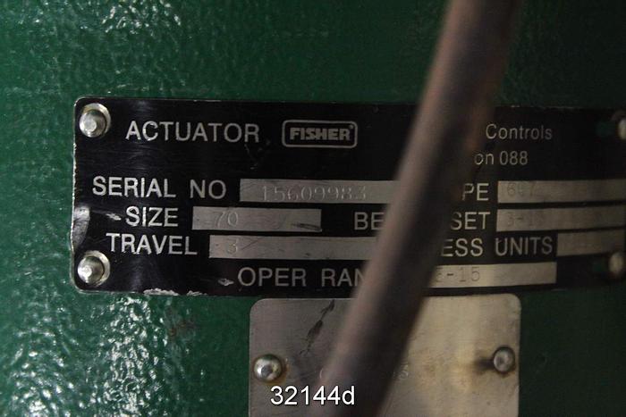 Used Fisher 6" Thermocompressor #32144