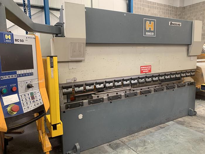 Used KINGSLAND HACO 3.6m x 100 Ton CNC press brake for Sale in