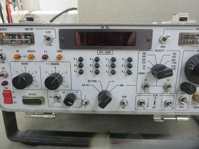Used IFR (Aeroflex), ATC-600A, Test Set  - DME/Transponder, Ramp Tester, Used