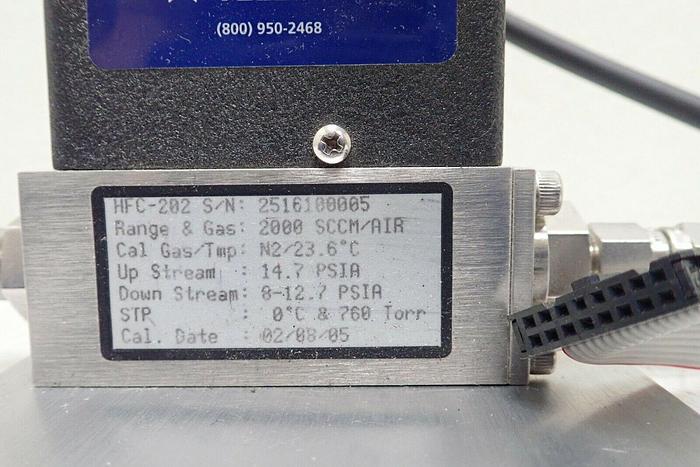Used Teledyne HFC-202 Flow Controller