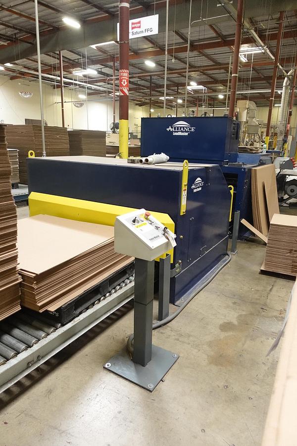 Used 2017 Alliance LoadMaster / PalletMaster High-Speed Corrugated Bundle Load Former