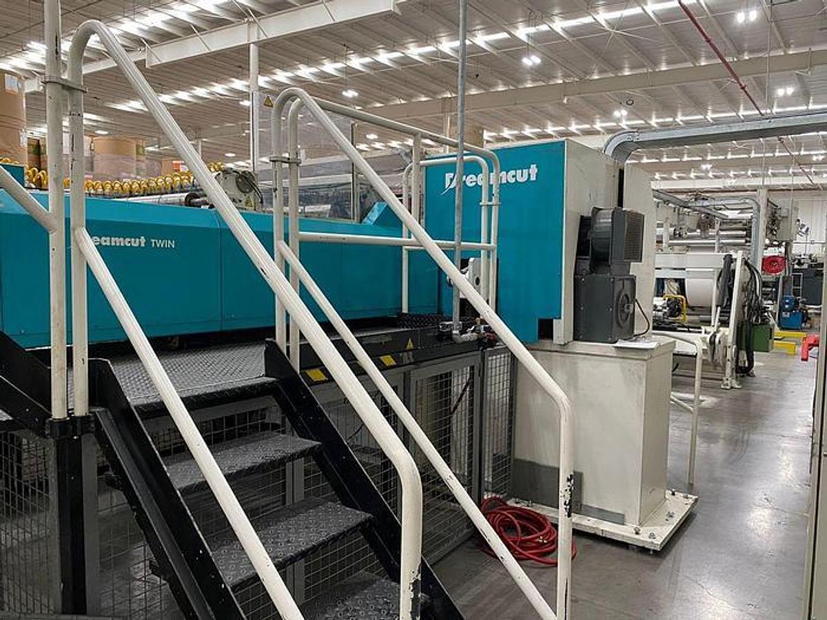 Used KMEC Dreamcut Twin 165 65" Twin Knife Sheeter - 2006