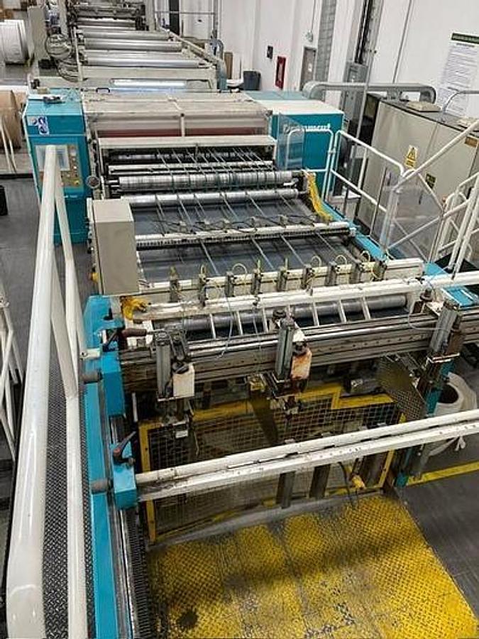 Used KMEC Dreamcut Twin 165 65" Twin Knife Sheeter - 2006