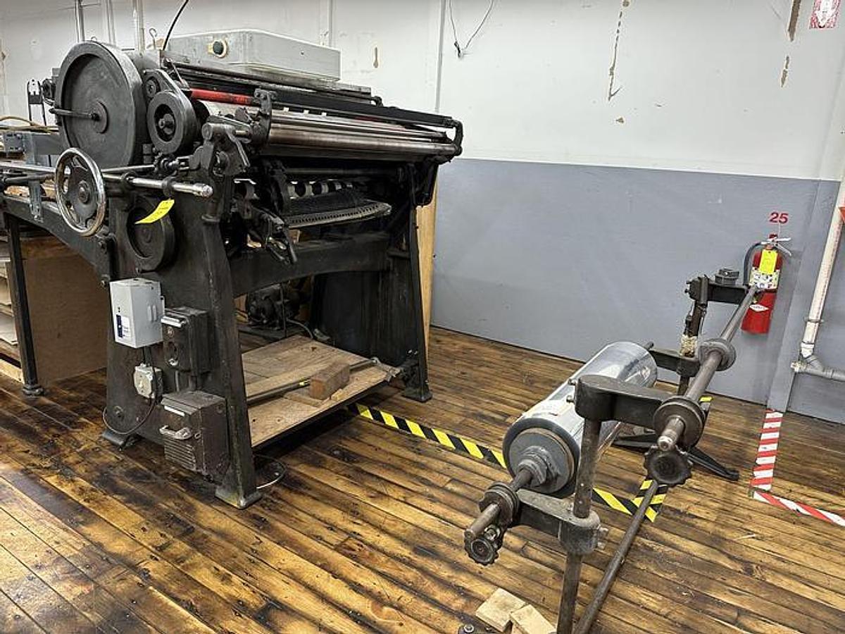 Used Beck 45" Sheeter with Change Gears
