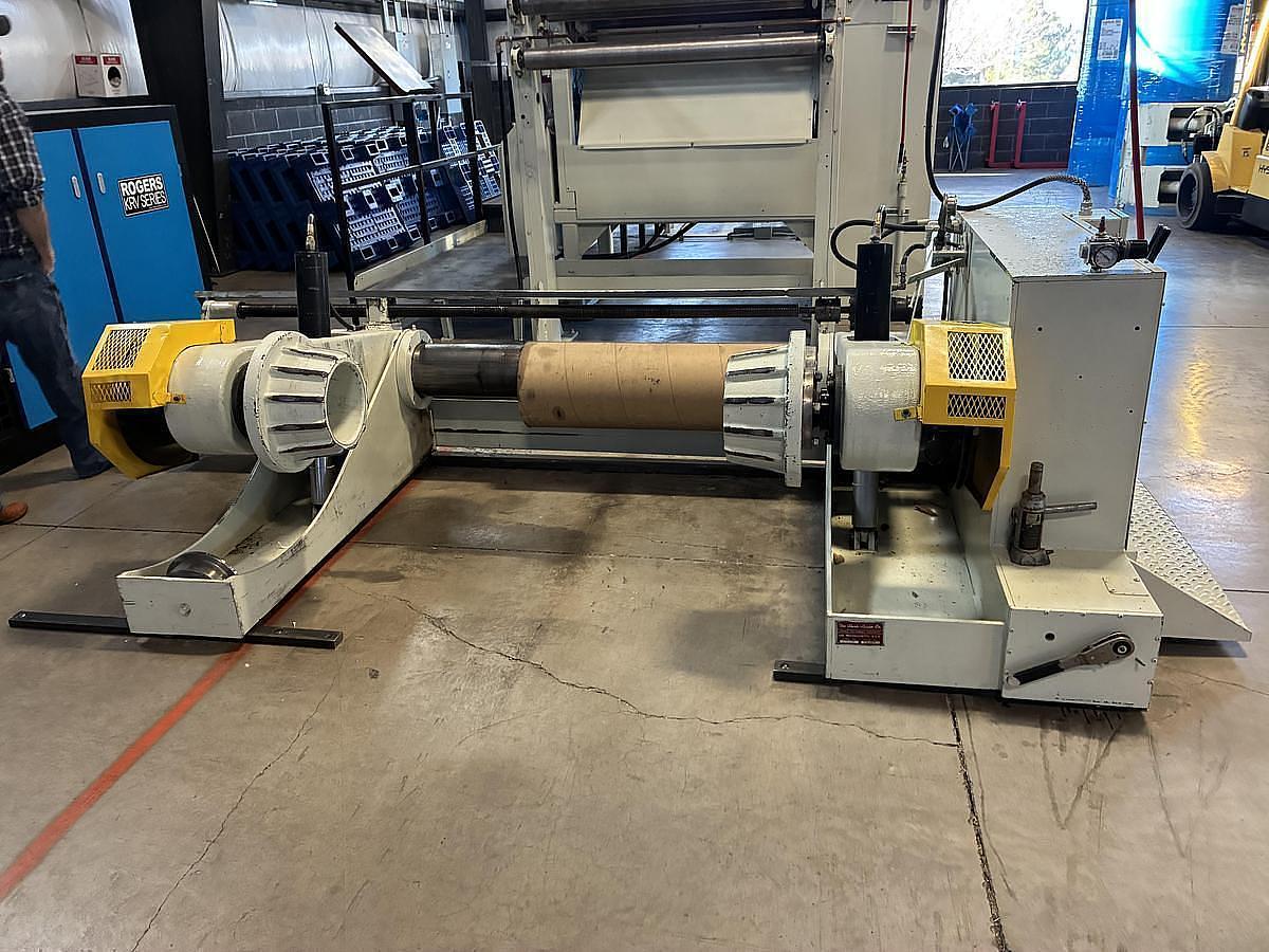 Used Maxson MSL 49" Rotary Fixed Bed Single Knife Sheeter - 1988
