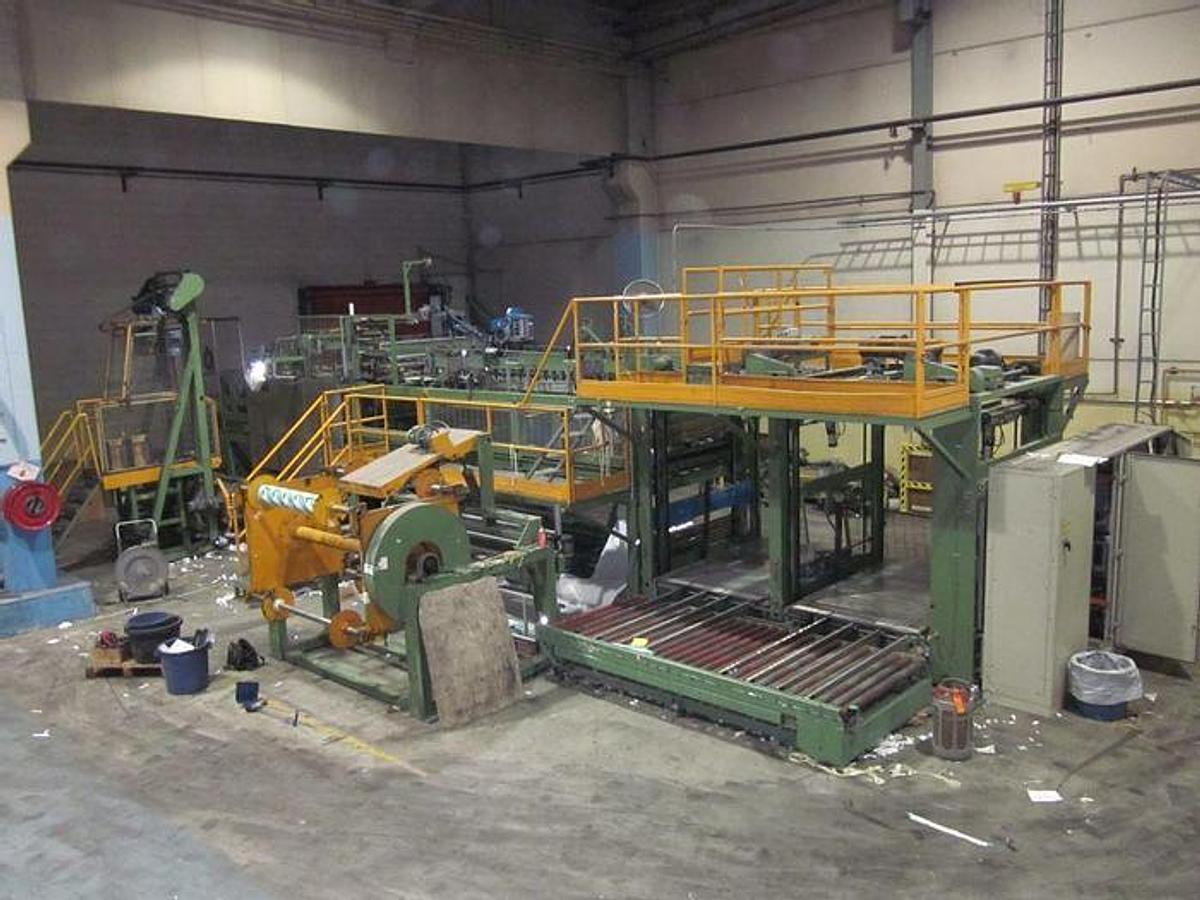 Used Wrapmatic Semi-Automatic Ream Wrapper Line