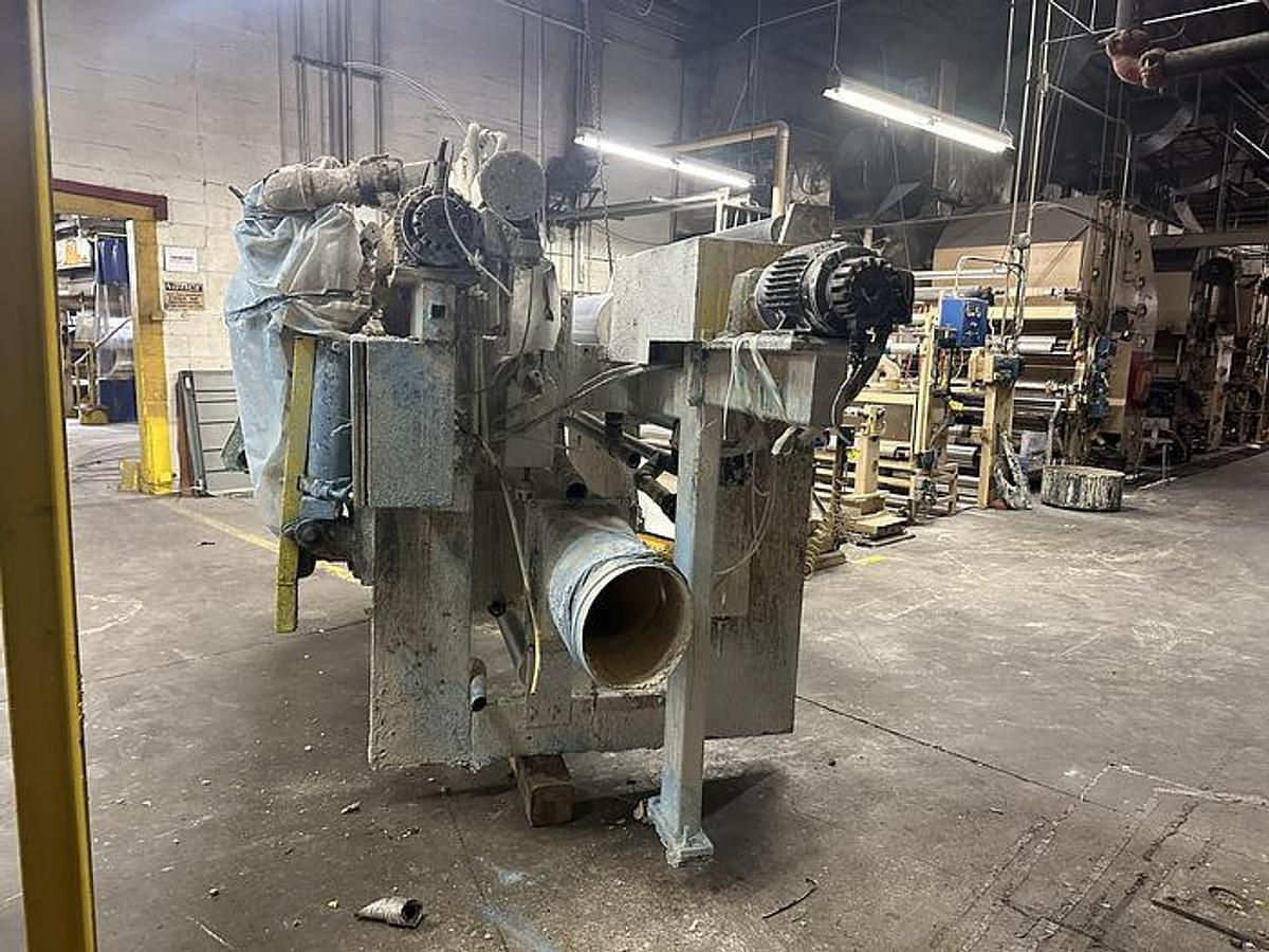 Used 62" Black Clawson Air Knife Coater with Mayer Rod