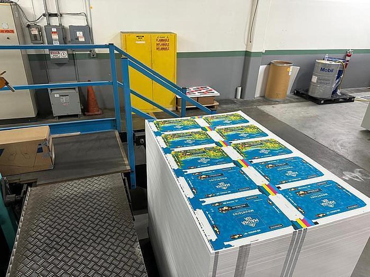 Used Iberica SRK 144K Die Cutter Blanker - 2002