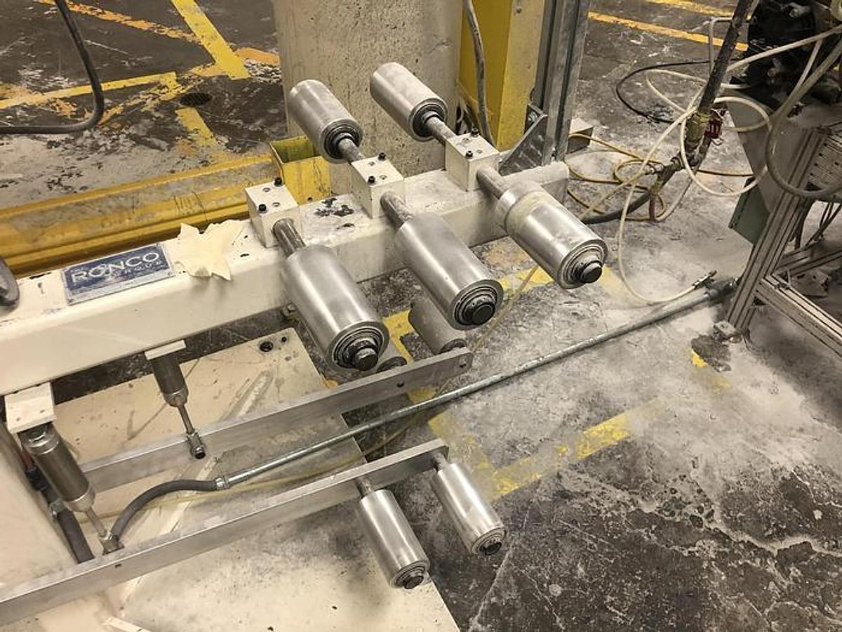 Used PCMC Spiral Core Winder with Ronco 3400 Unwind Stand, 2 Ply - 2010
