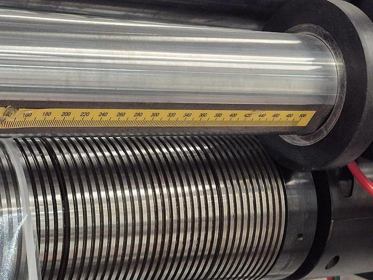Used 20" (500M) Laem Model V160-500 Doctor Rewinder Mfg 2015