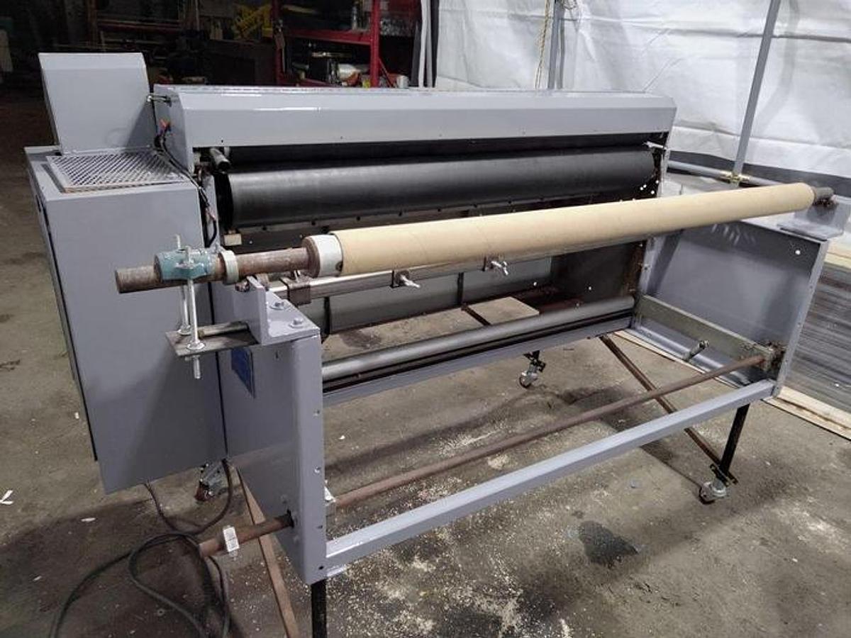 Used 60" Rosenthal Sheeter Model WAS-S5-UZV8 with Razor Slitting