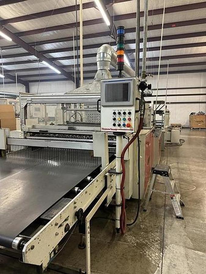 Used Hudson Sharpe M 1400 55" Heavy Duty Sideweld Bag Machine - 2015