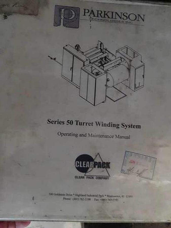 Used Parkinson 50 Series 60" Single Position Turret Winder