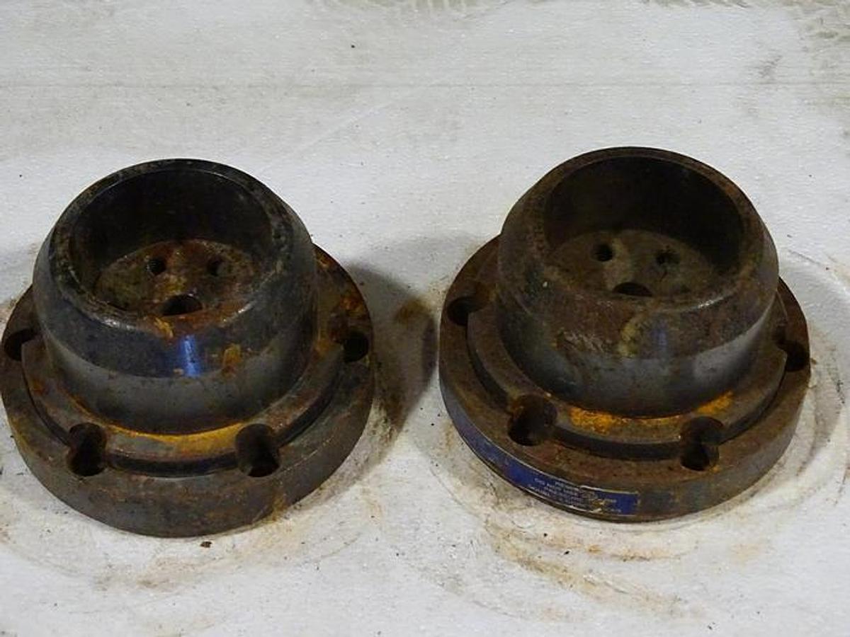 Used Double E 5" Pair of Unwind / Rewind Chucks