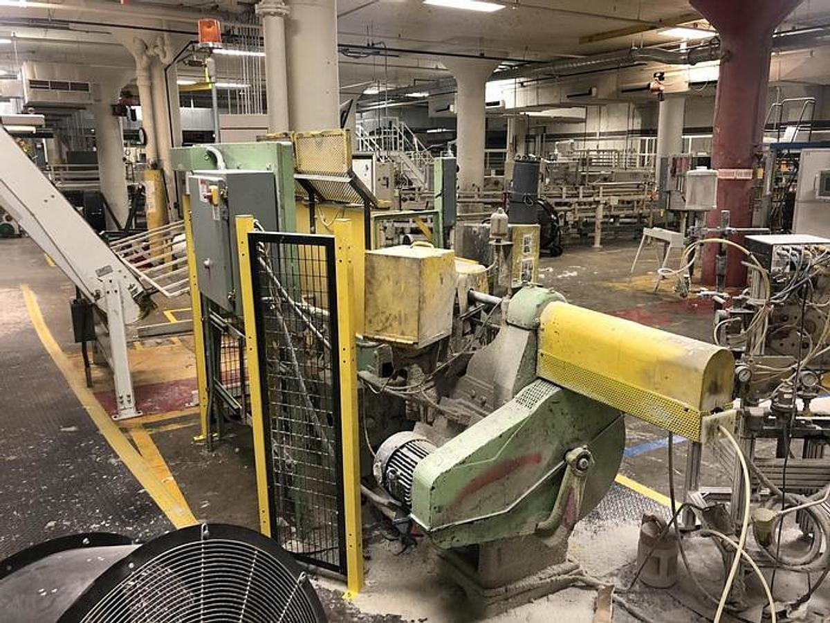 Used PCMC Spiral Core Winder with Ronco 3400 Unwind Stand, 2 Ply - 2010