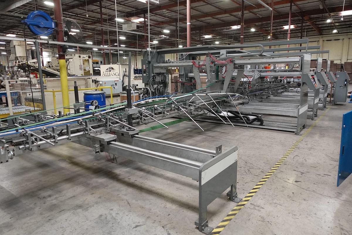 Used 2011 J&L / Alliance SFG 4300/170 Specialty Folder Gluer, 170"