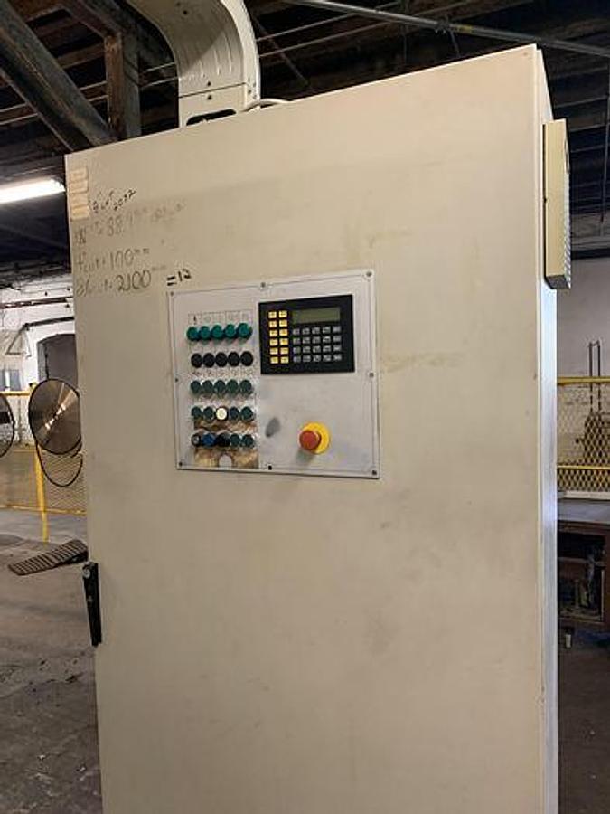 Used 106" (2.69M) Consani Sai 502 Industrial Roll Rewinder