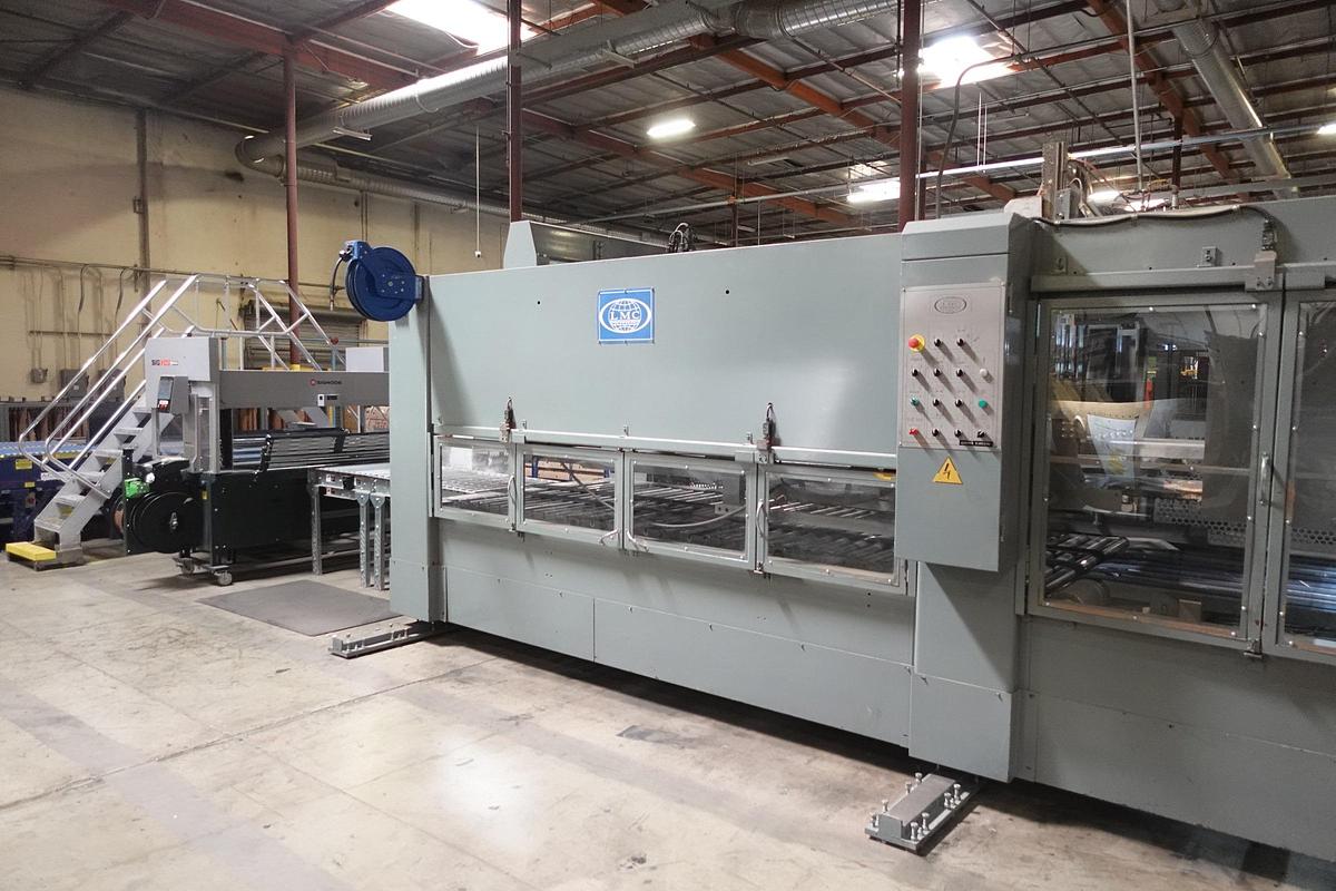 Used 2009 Latitude PP3 50" x 110" 4-Color Flexo Folder Gluer
