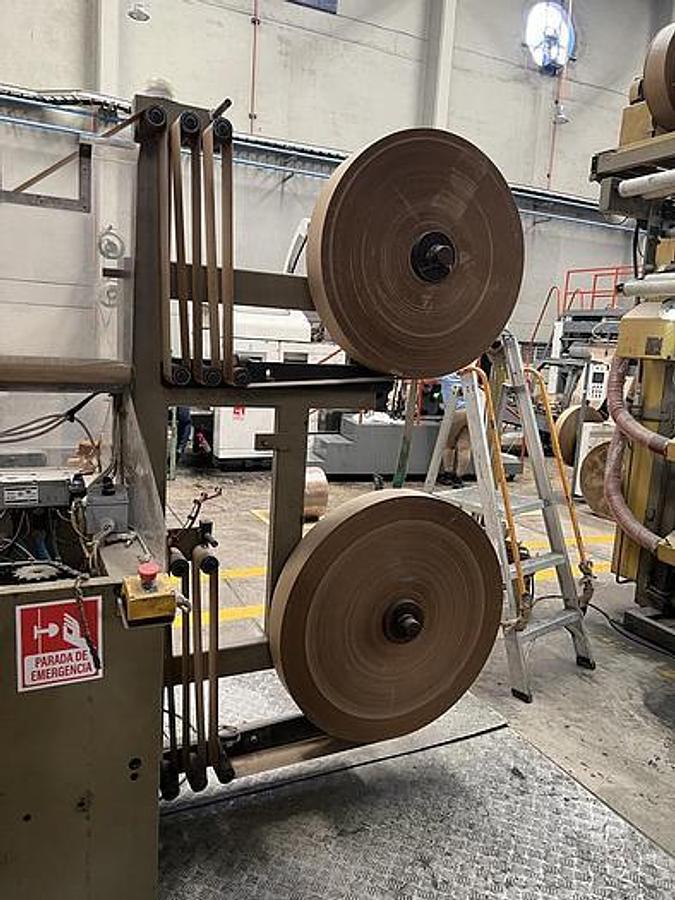 Used Curioni Sun Master 540 Paper Bag Machine with Twist Handle Unit - 2004