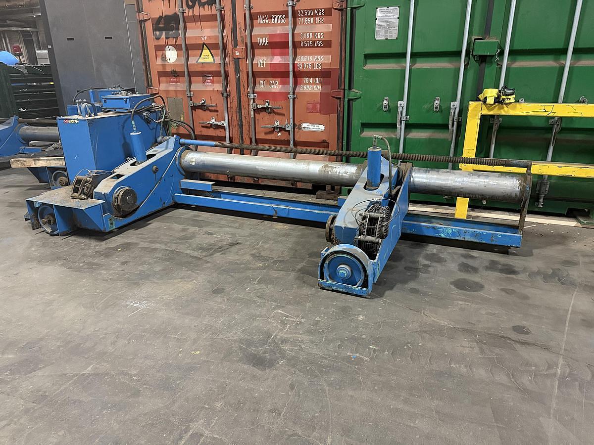 Used Martin Shaftless Floor Pick Up Unwind Stand 60" Diameter