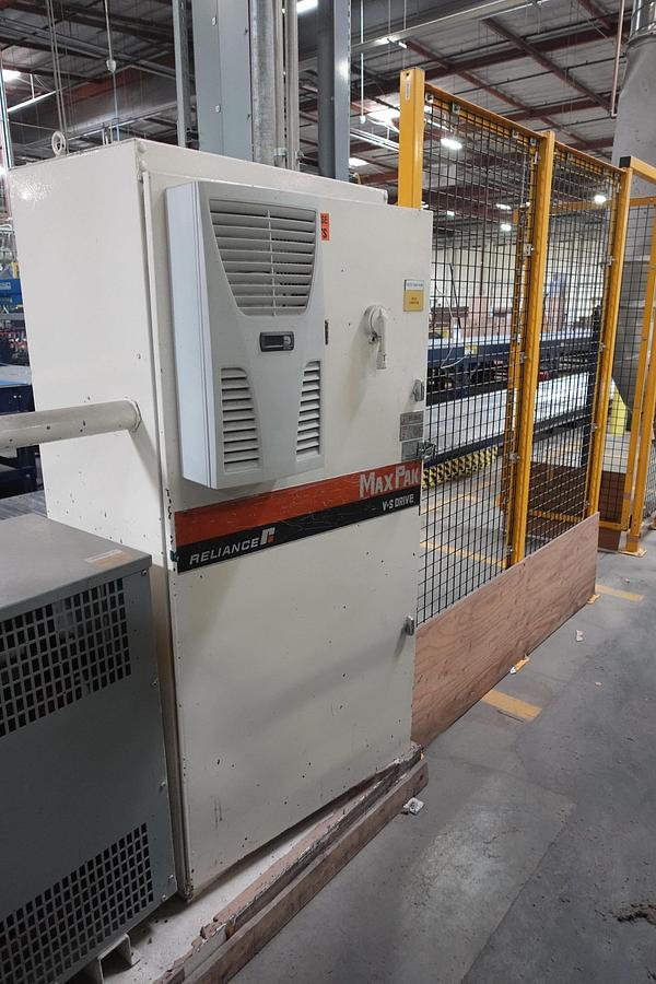 Used 1978 Langston Saturn II 37" x 97" 3-Color Flexo Folder Gluer